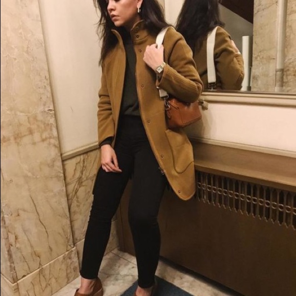 Madewell Estate Cocoon Coat - Picture 2 of 10